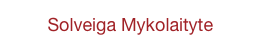 Solveiga Mykolaityte